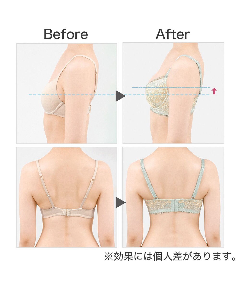 BRADELIS New York 【BRADELIS New York】ウェンディステップ１ブラ23S3　ふんわり包んでナチュラルなシルエットを作る補正ブラ 