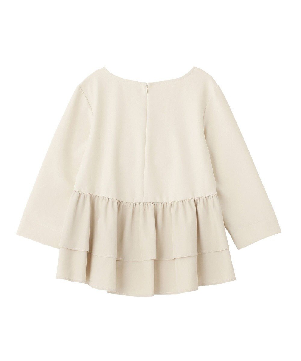 YECCA VECCA 【2点SET】バックフリルデザインセットアップ 