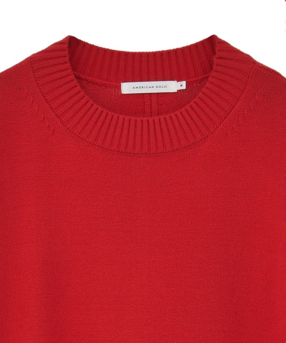 AMERICAN HOLIC バイパチモックネックニットプルオーバー 