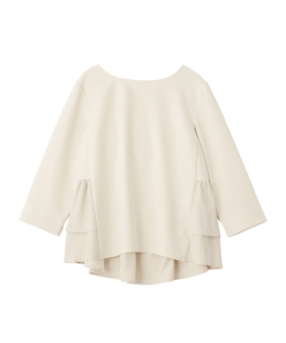 YECCA VECCA 【2点SET】バックフリルデザインセットアップ 