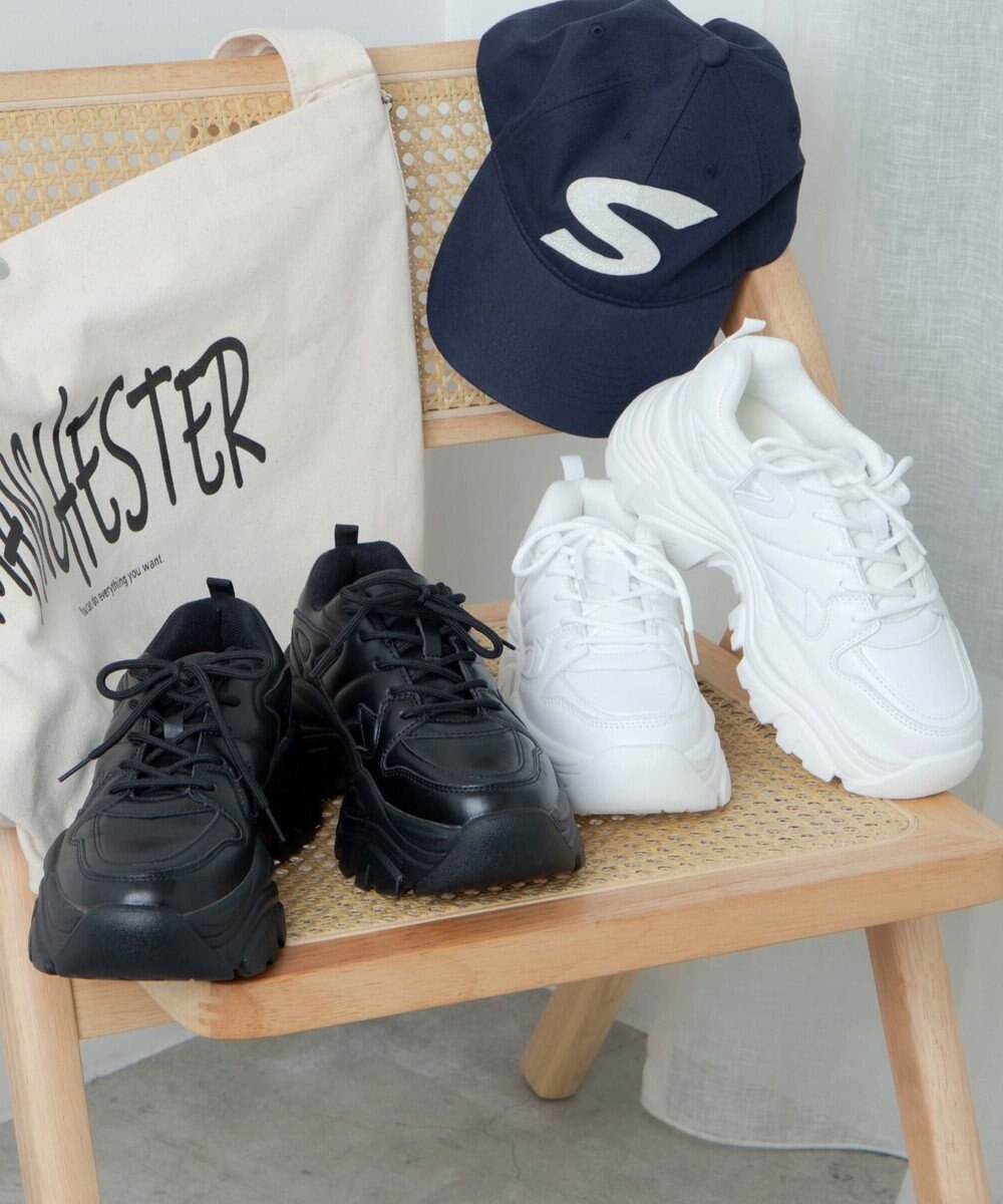 WEGO 厚底ダッドスニーカー 