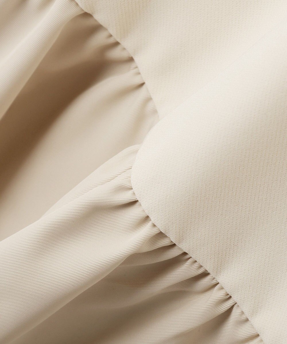 YECCA VECCA 【2点SET】バックフリルデザインセットアップ 