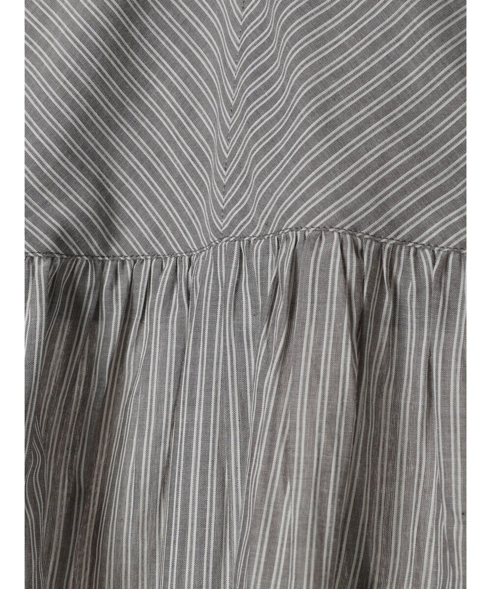 CRAFT STANDARD BOUTIQUE インド綿パフスリーブギャザーワンピース 