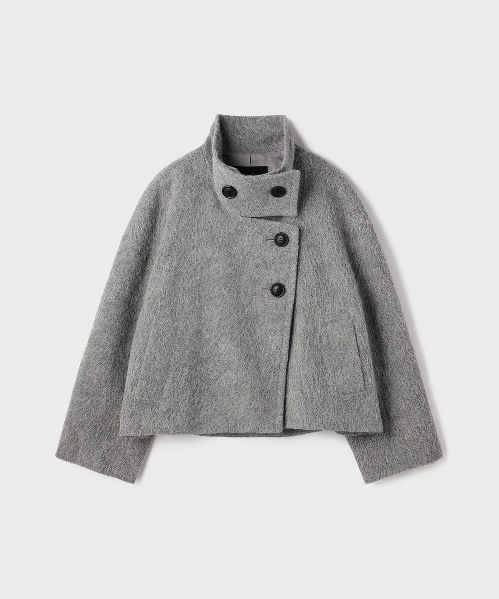 GRACE CONTINENTAL アルパカシャギージャケット 