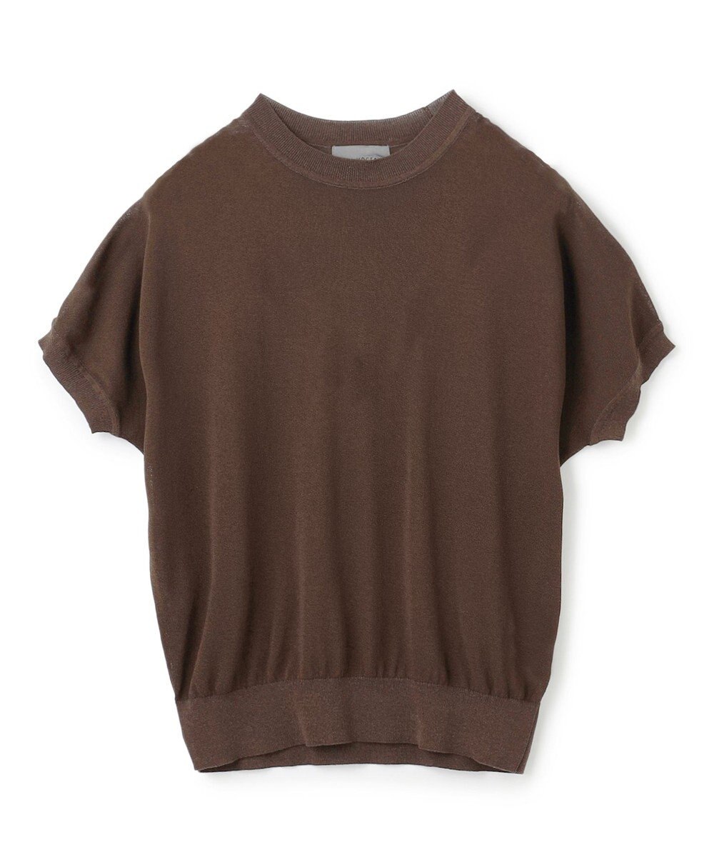 uncrave シアー ニットプルオーバー 