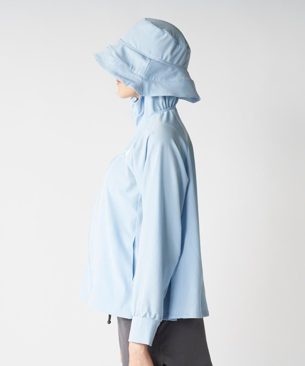OP／FILA 【marie claire SPORT】帽子付きUVジャケット 