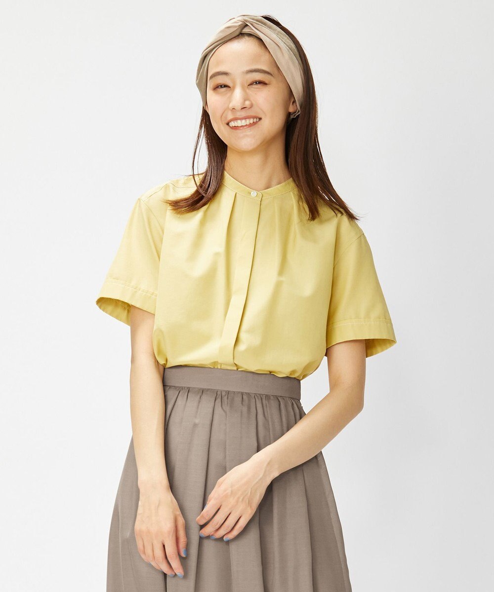 洗える】ライトタンブラー バンドカラー ブラウス / J.PRESS LADIES S | ファッション通販 【公式通販】オンワード・クローゼット