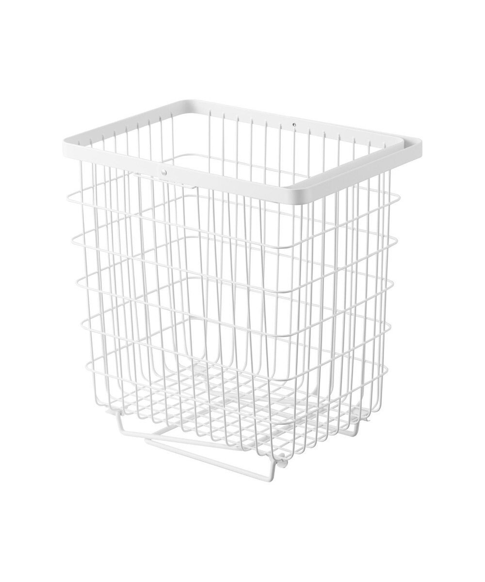 tower 折り畳み脚付きランドリーバスケット タワー ホワイト 