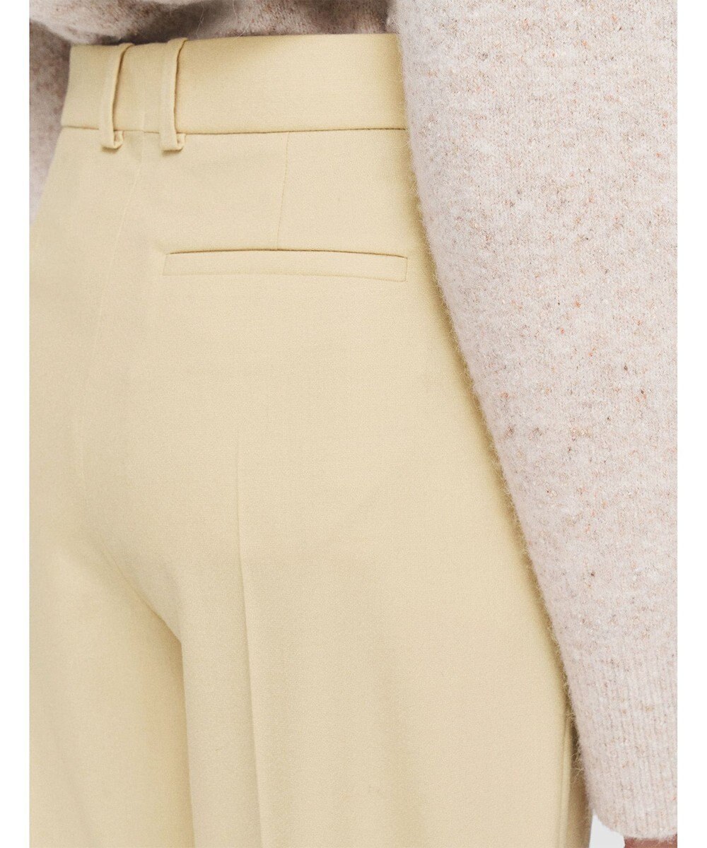 JOSEPH ライトフランネル　ワイドトラウザーズ 