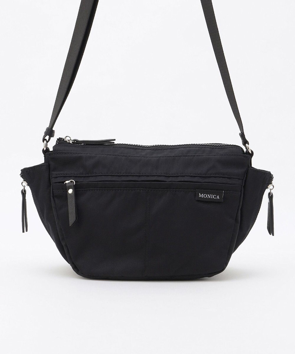LA BAGAGERIE 【MONICA】サイドジップミニショルダーバッグ 