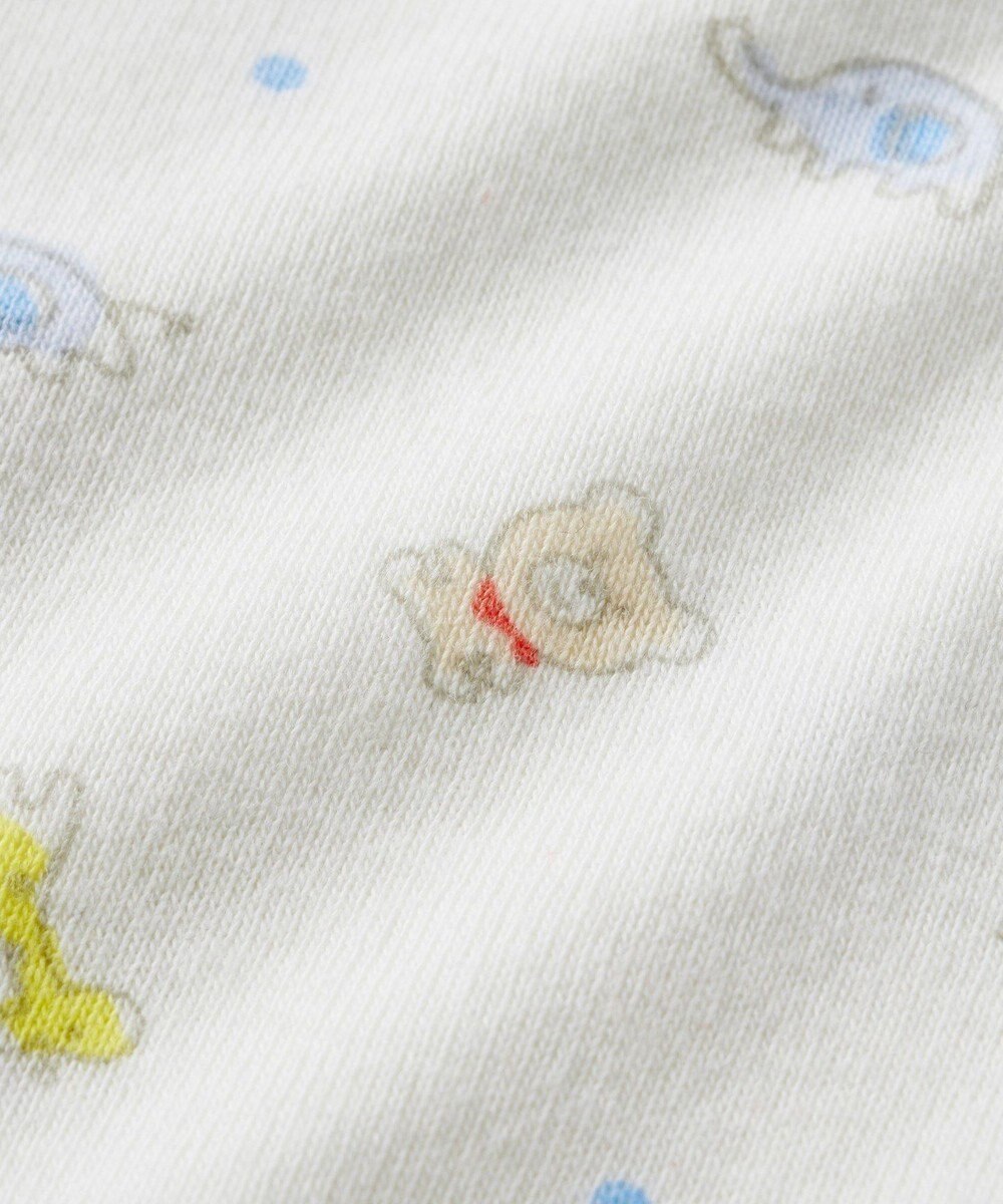 MIKI HOUSE HOT BISCUITS 【60-70cm】 長袖ボディシャツ(前開き) 