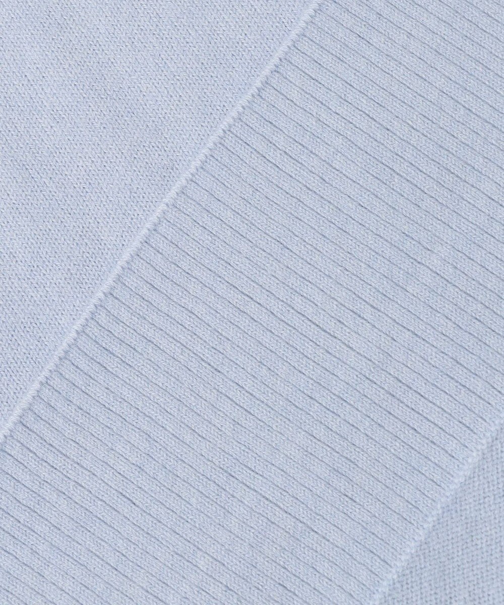 自由区 【洗える】セミウーステッドウール タートルネックニット 