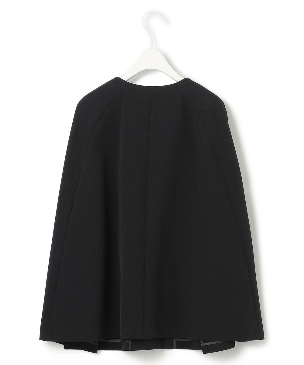 ICB 【洗える・ブラックフォーマル】 TaPeダブルクロス ケープコート 