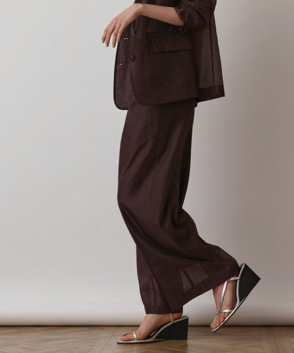 GRACE CONTINENTAL ブライトシアーパンツ 