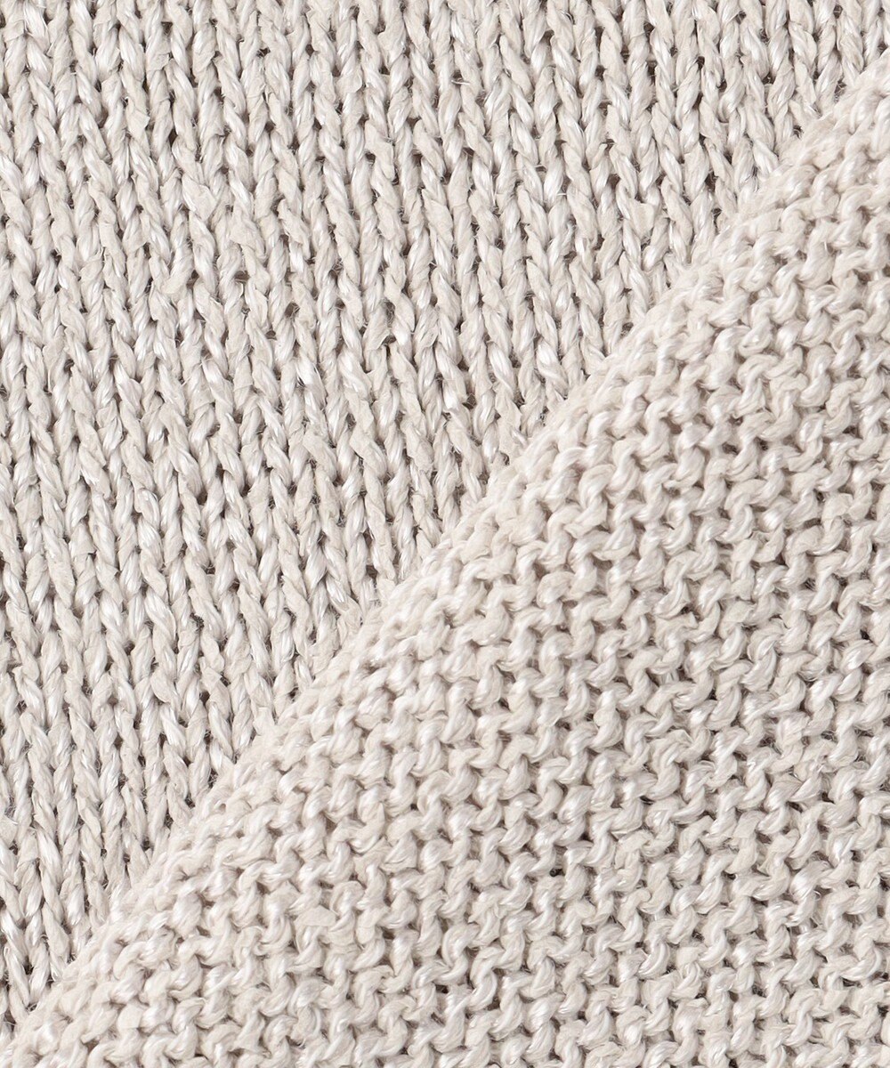 ICB L 【先行予約】 グロッシーペーパーブレンド クルーネックプルオーバー 