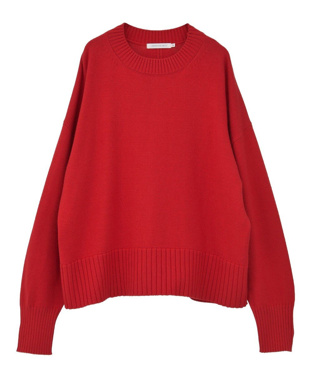 AMERICAN HOLIC バイパチモックネックニットプルオーバー 
