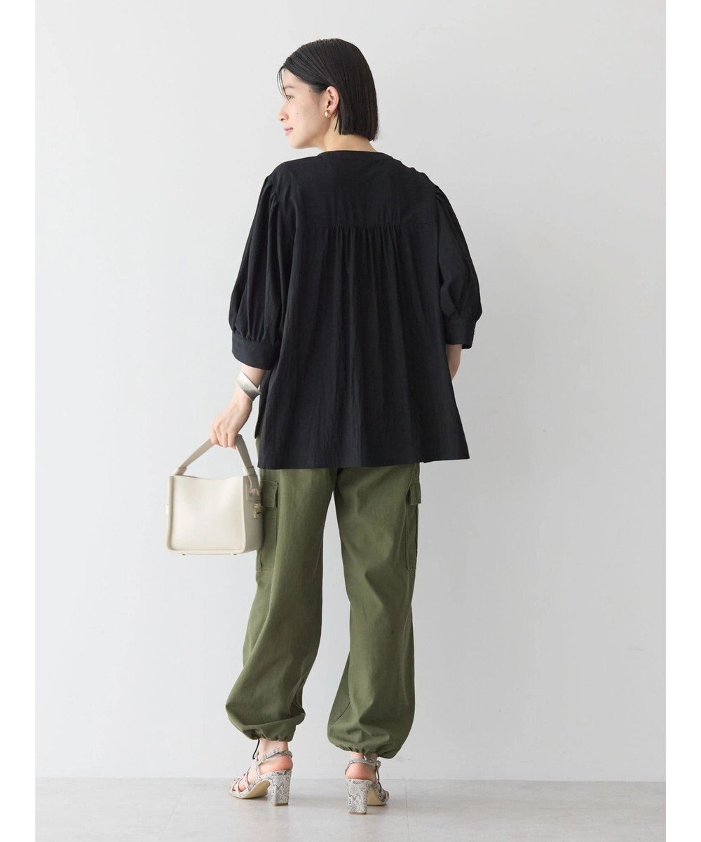 AMERICAN HOLIC 接触冷感　袖ボリュームブラウス 