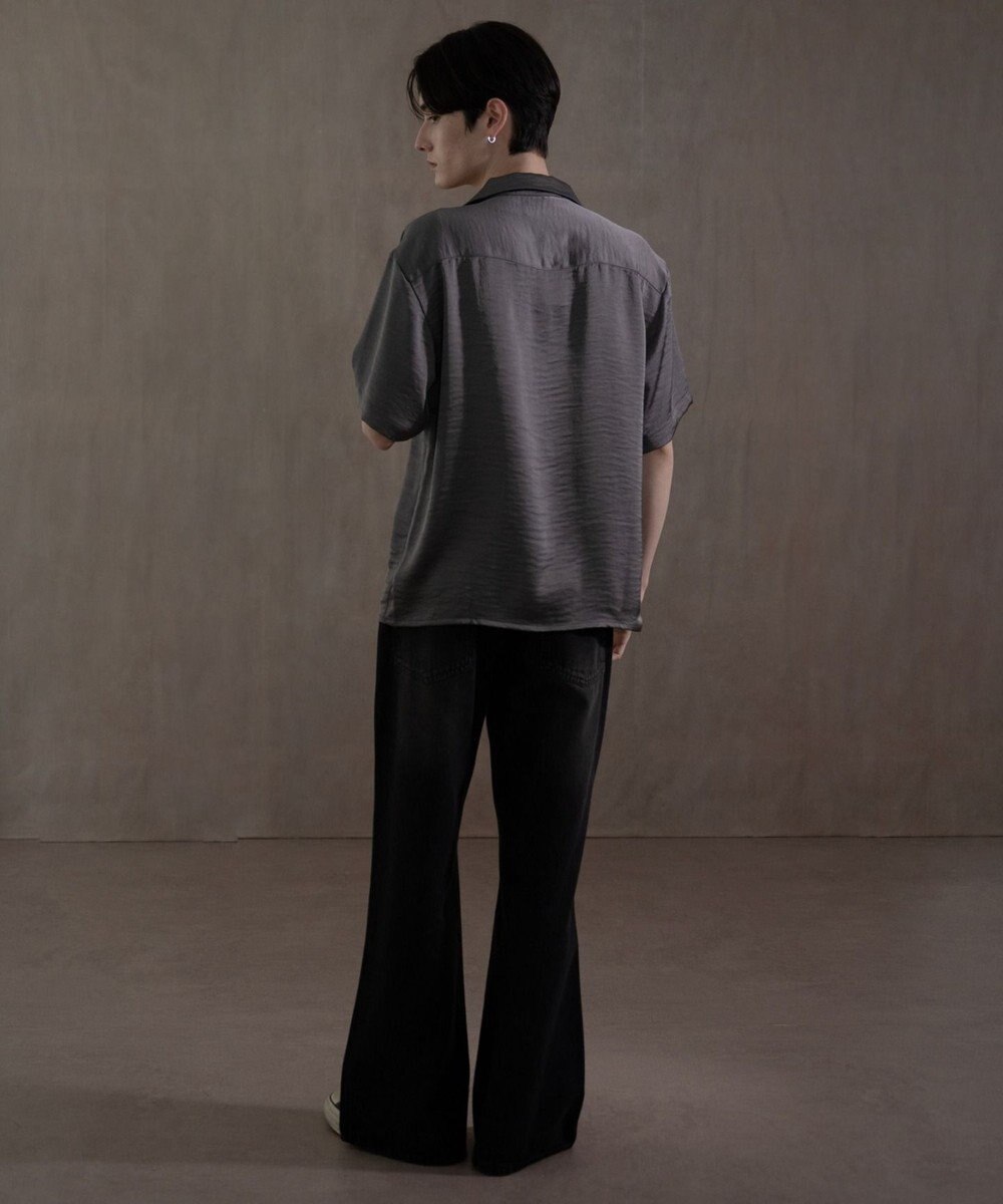 WEGO サテン刺繍シャツ（SS） 