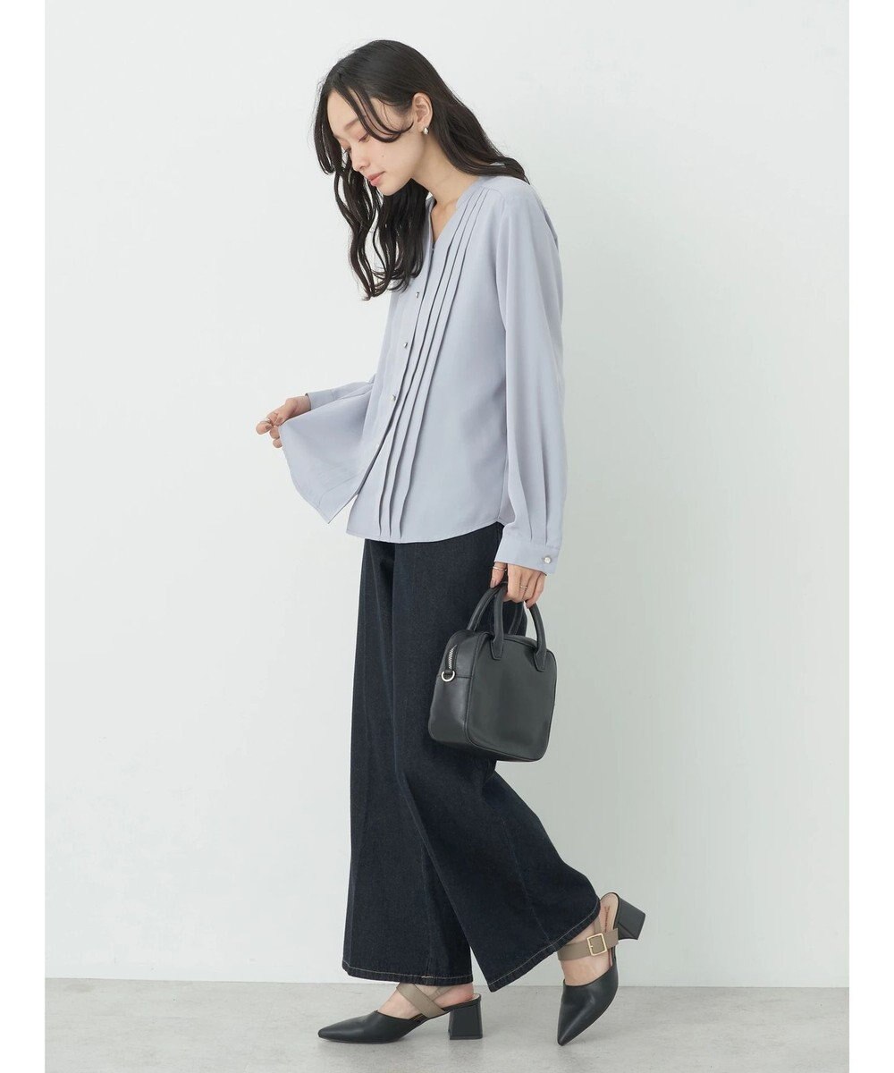 earth music&ecology タックブラウス 