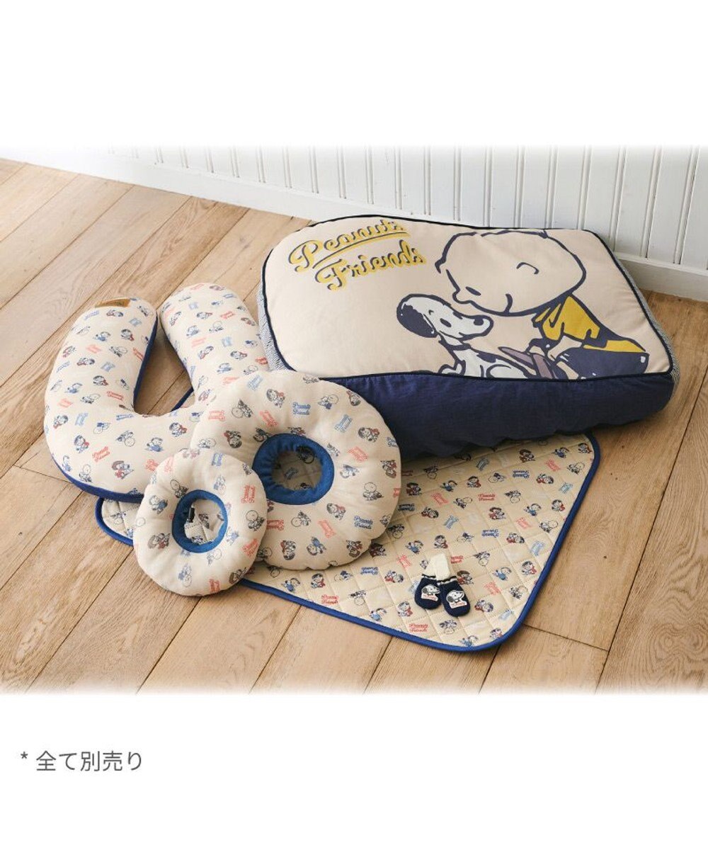 PET PARADISE スヌーピー makokoro あごのせクッション 