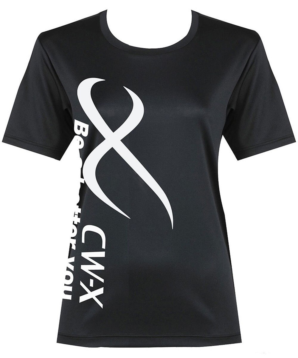 CW-X 【UNISEX】 CW-X トップス Ｔシャツ 半袖 3分袖 Ｕネック メッシュ素材 UVカット率90%以上(本体) ユニセックス DLR235 /ワコール 