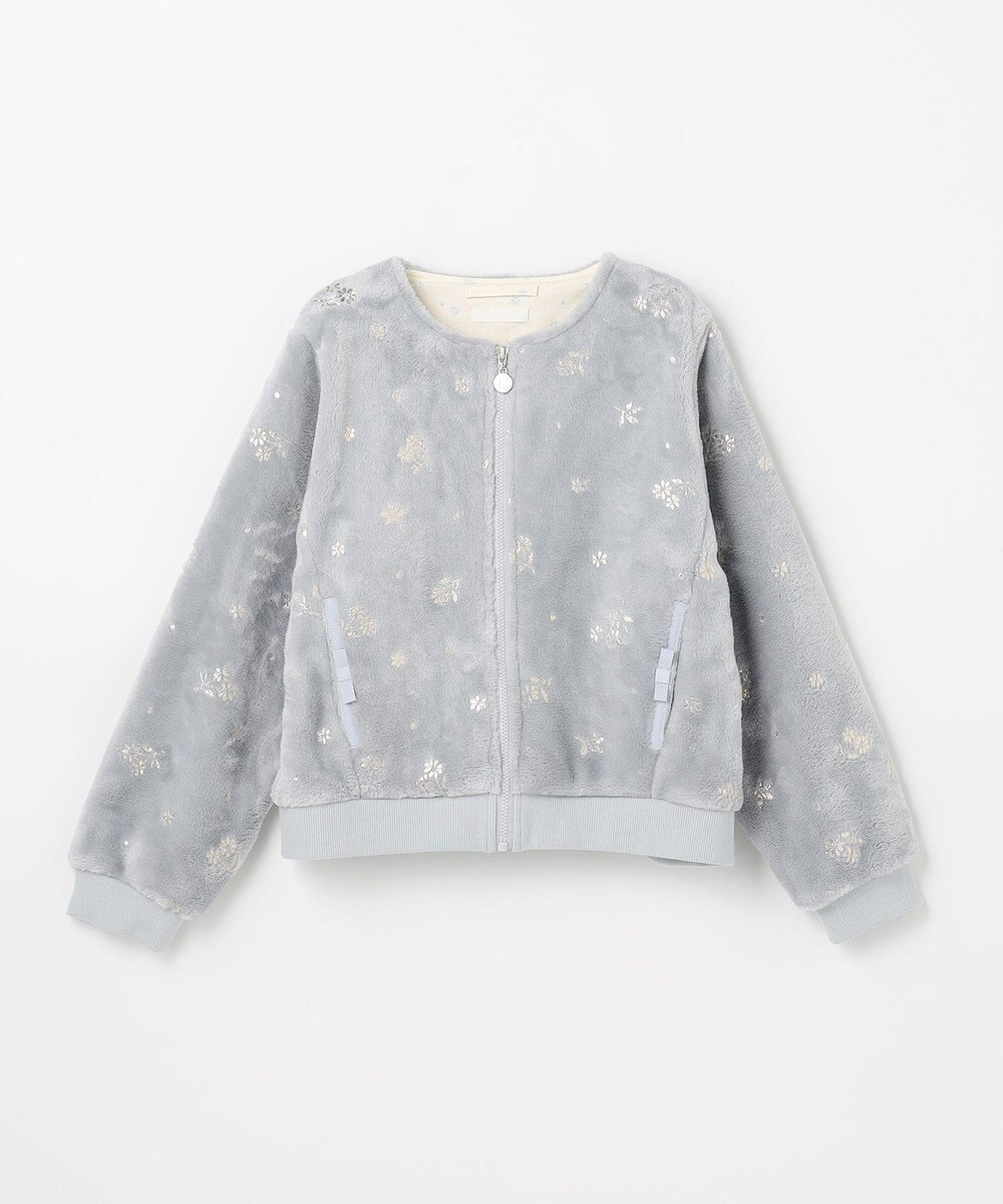 組曲 KIDS 【150-160㎝】スノーフラワー ブルゾン 