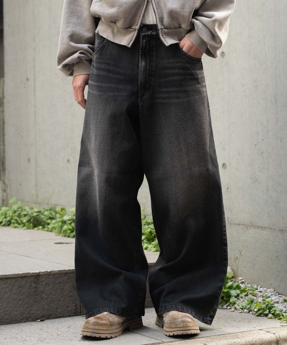 WEGO エクストラバギーデニムパンツ 