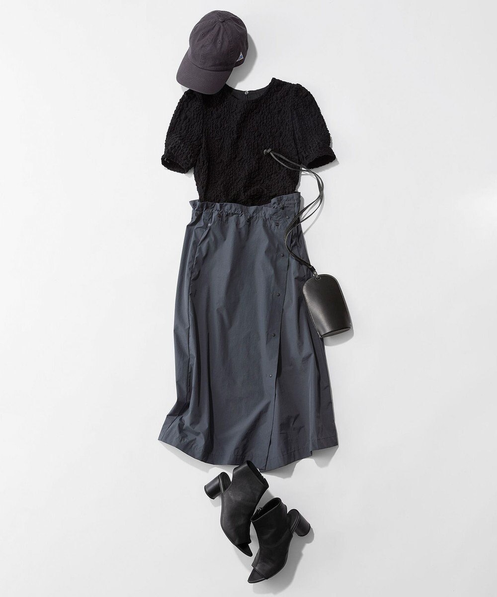 uncrave 【洗濯機洗い可】ストレッチレース トップス （uncrave WHITE） 