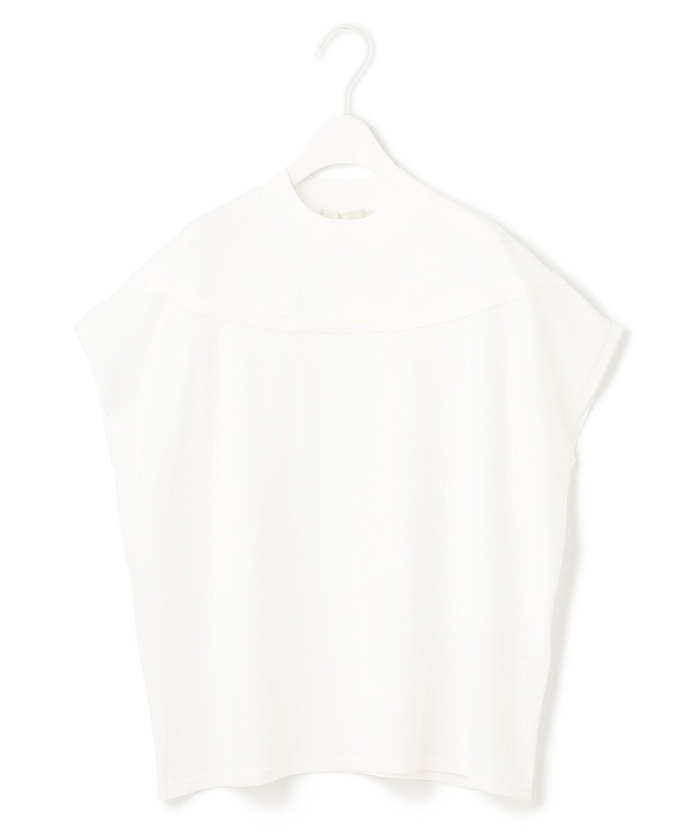 ICB L 【接触冷感・UVケア・洗える】 VIS/NYハイゲージ モックネックプルオーバー 