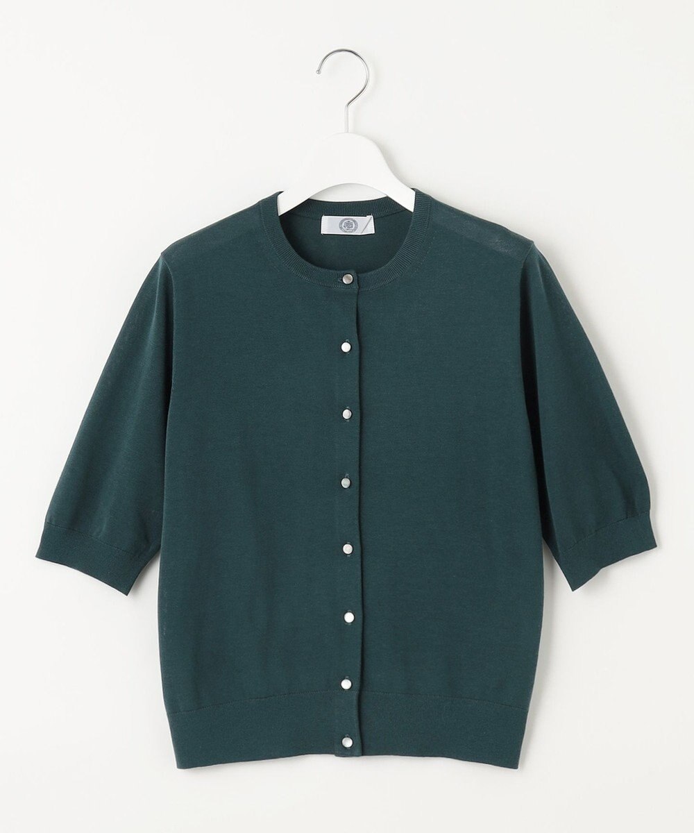 J.PRESS LADIES S 【WEB限定カラーあり・洗える・抗菌防臭】コットンアセテート カーディガン 