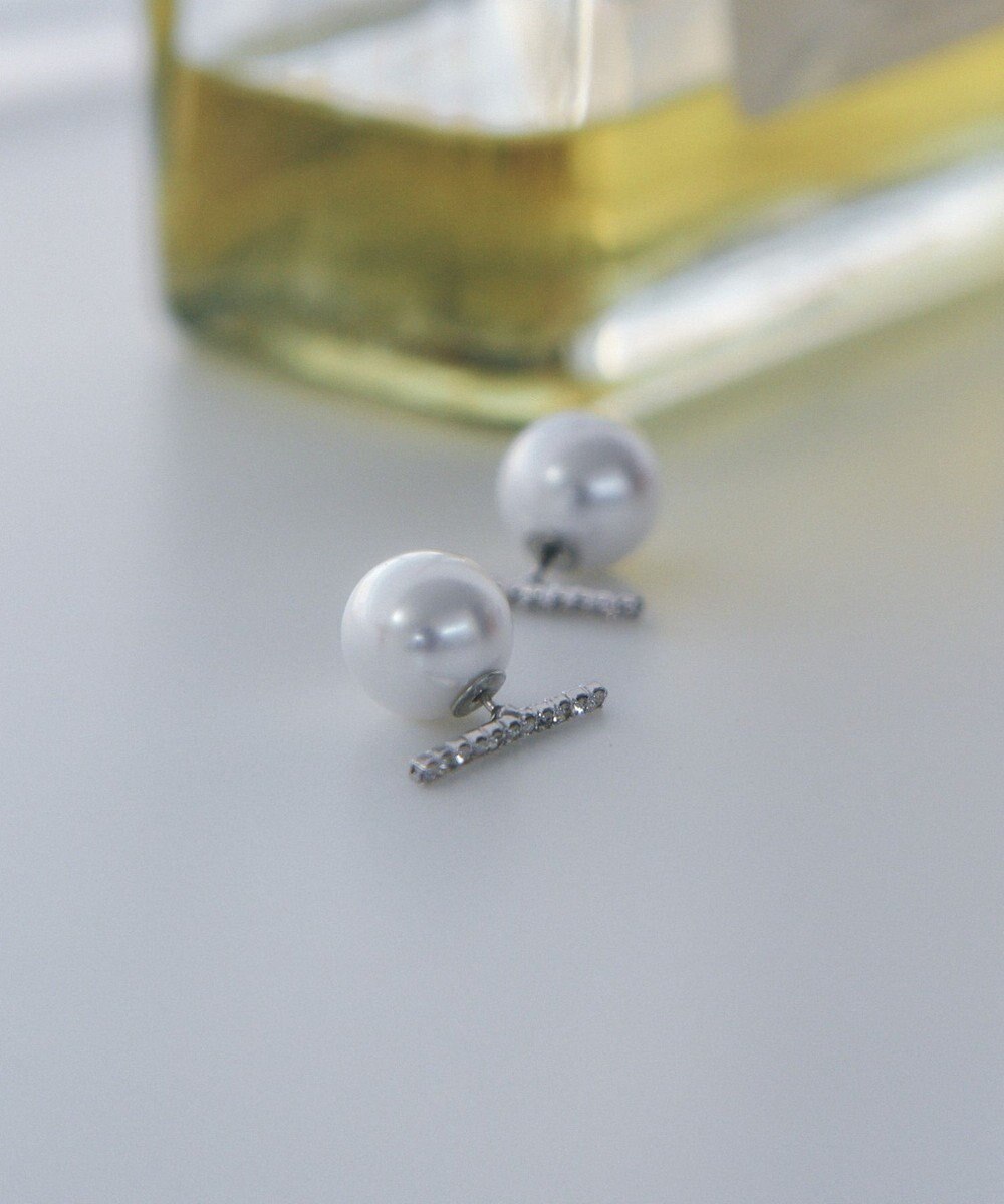 YECCA VECCA 2wayパールバーピアス 