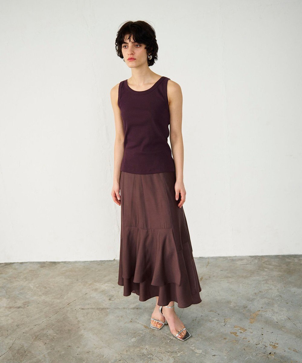 GRACE CONTINENTAL イレギュラーヘムスカート 