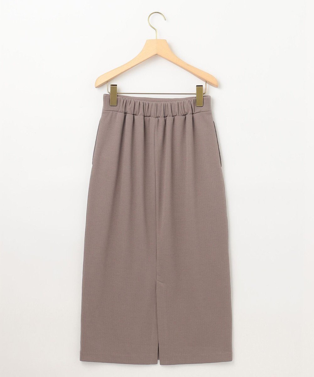 組曲 S 【WEB限定】ストライプジャガード タイトスカート 