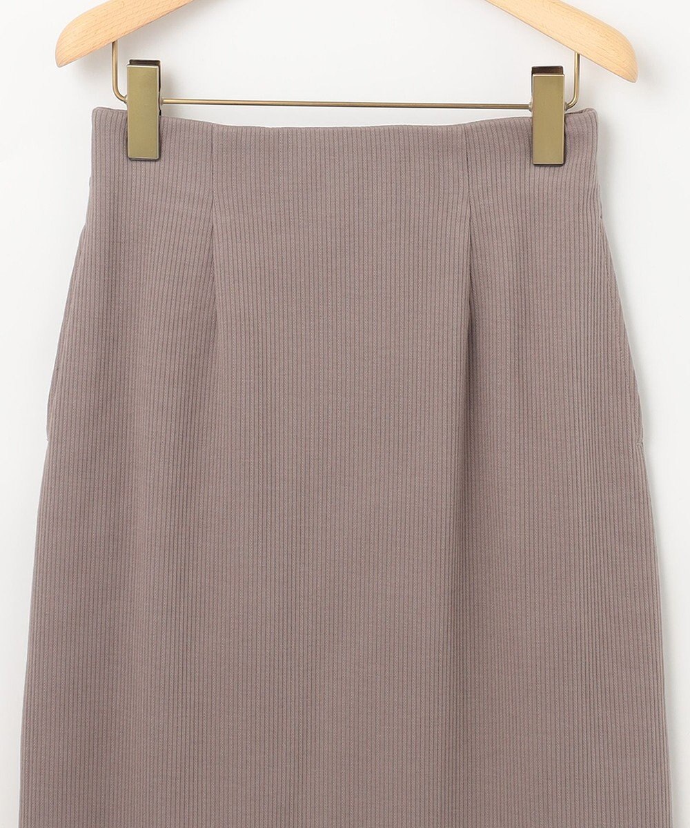 組曲 S 【WEB限定】ストライプジャガード タイトスカート 