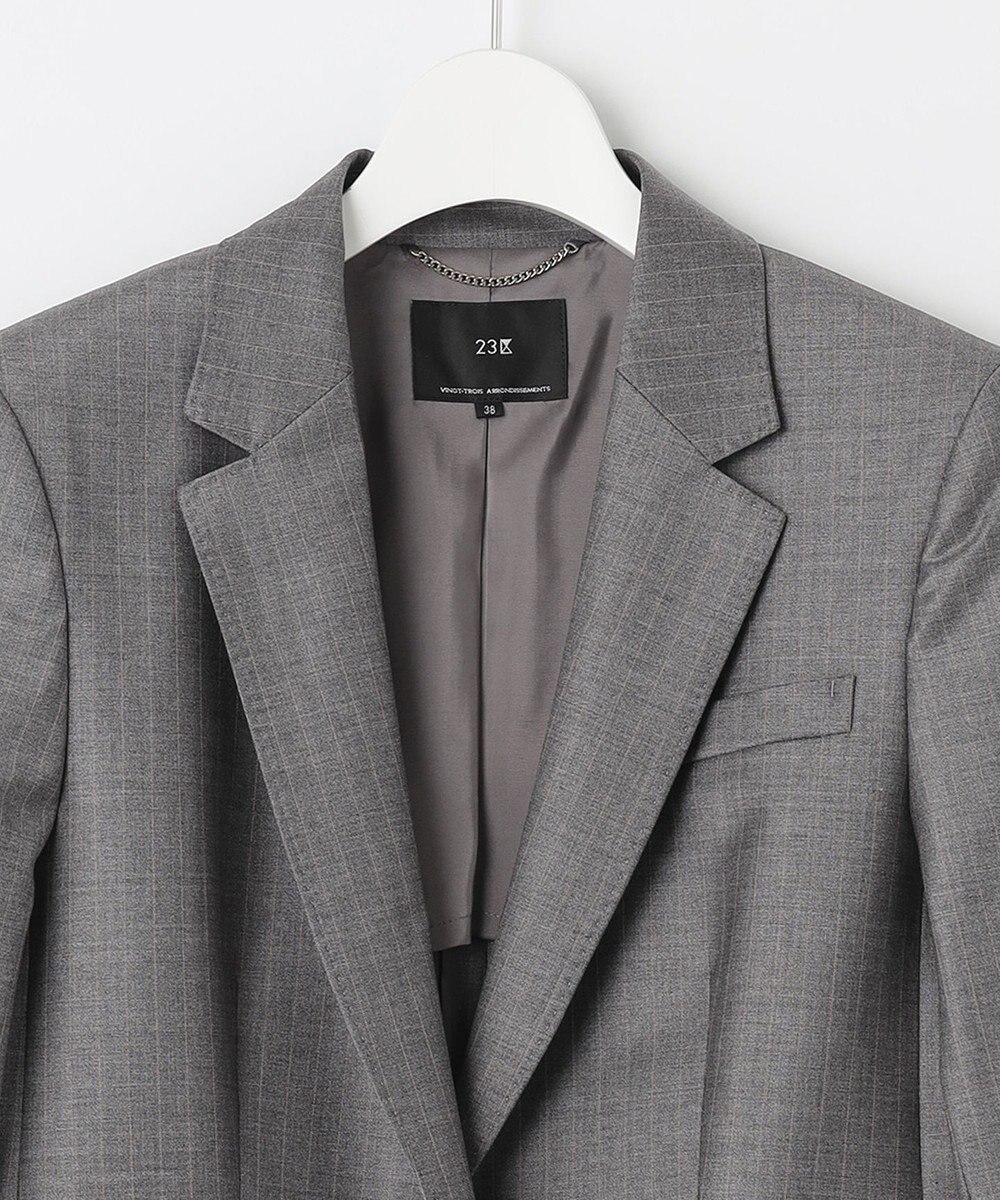 23区 S 【セットアップ対応】ファインネスウール ジャケット 