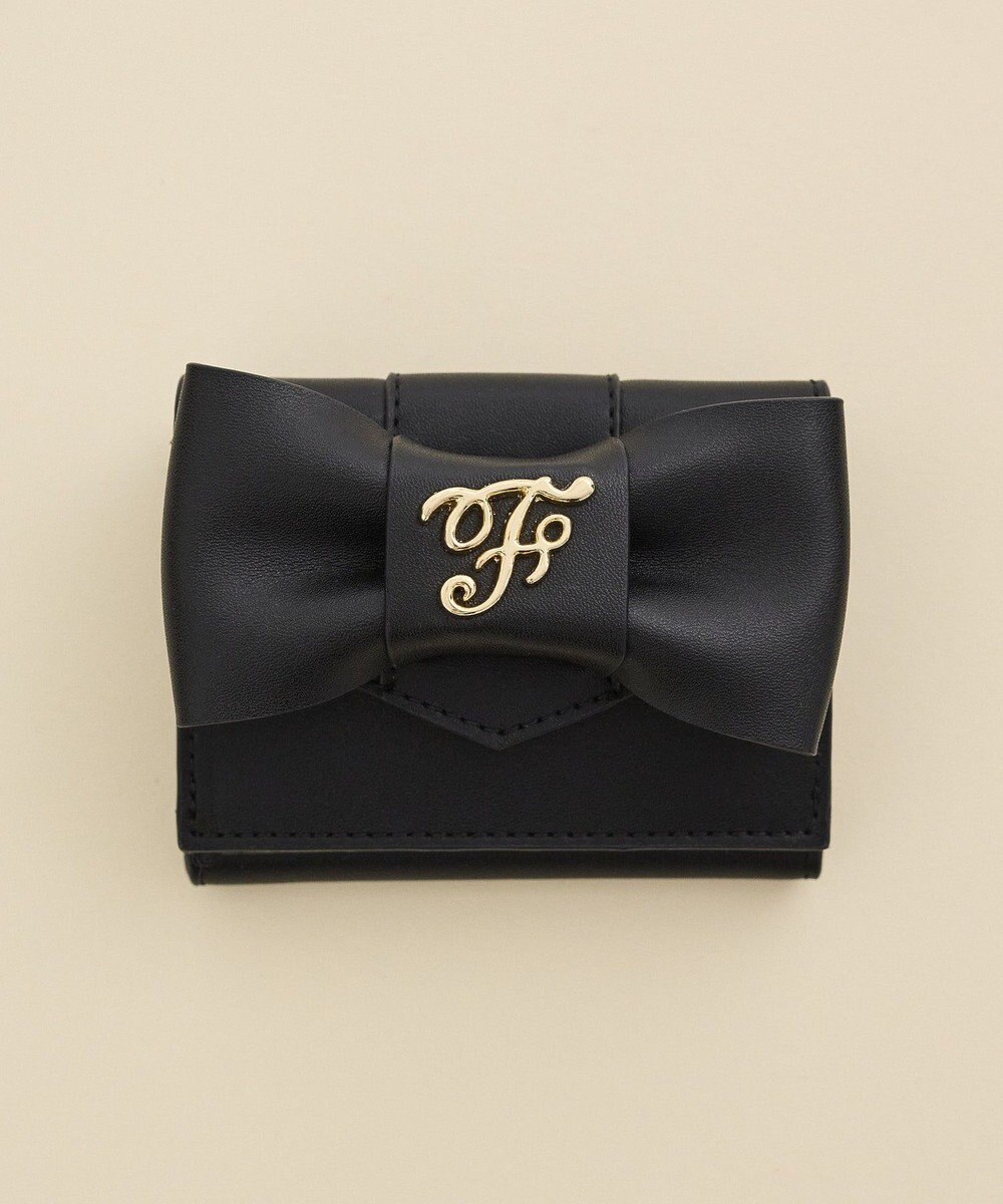 Maison de FLEUR ベルトリボンプチウォレット 