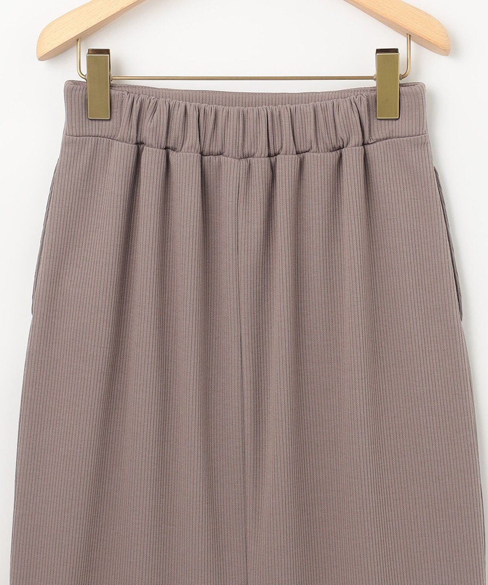 組曲 S 【WEB限定】ストライプジャガード タイトスカート 