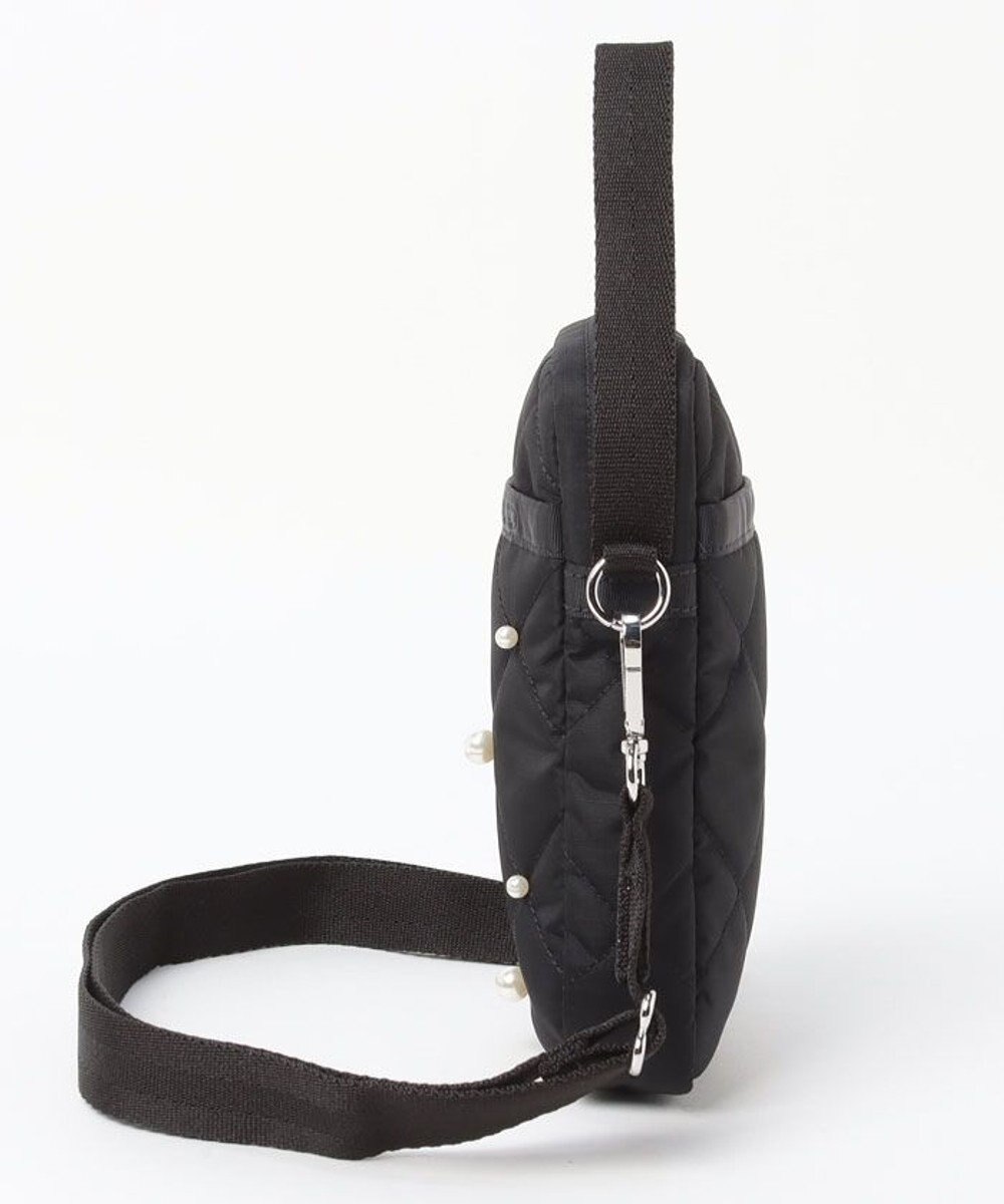 LeSportsac MINI PHONE W PEARLS/ブラックパール 