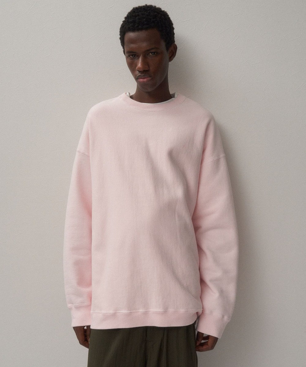 ATON NATURAL DYED URAKE | オーバーサイズスウェットシャツ - UNISEX 