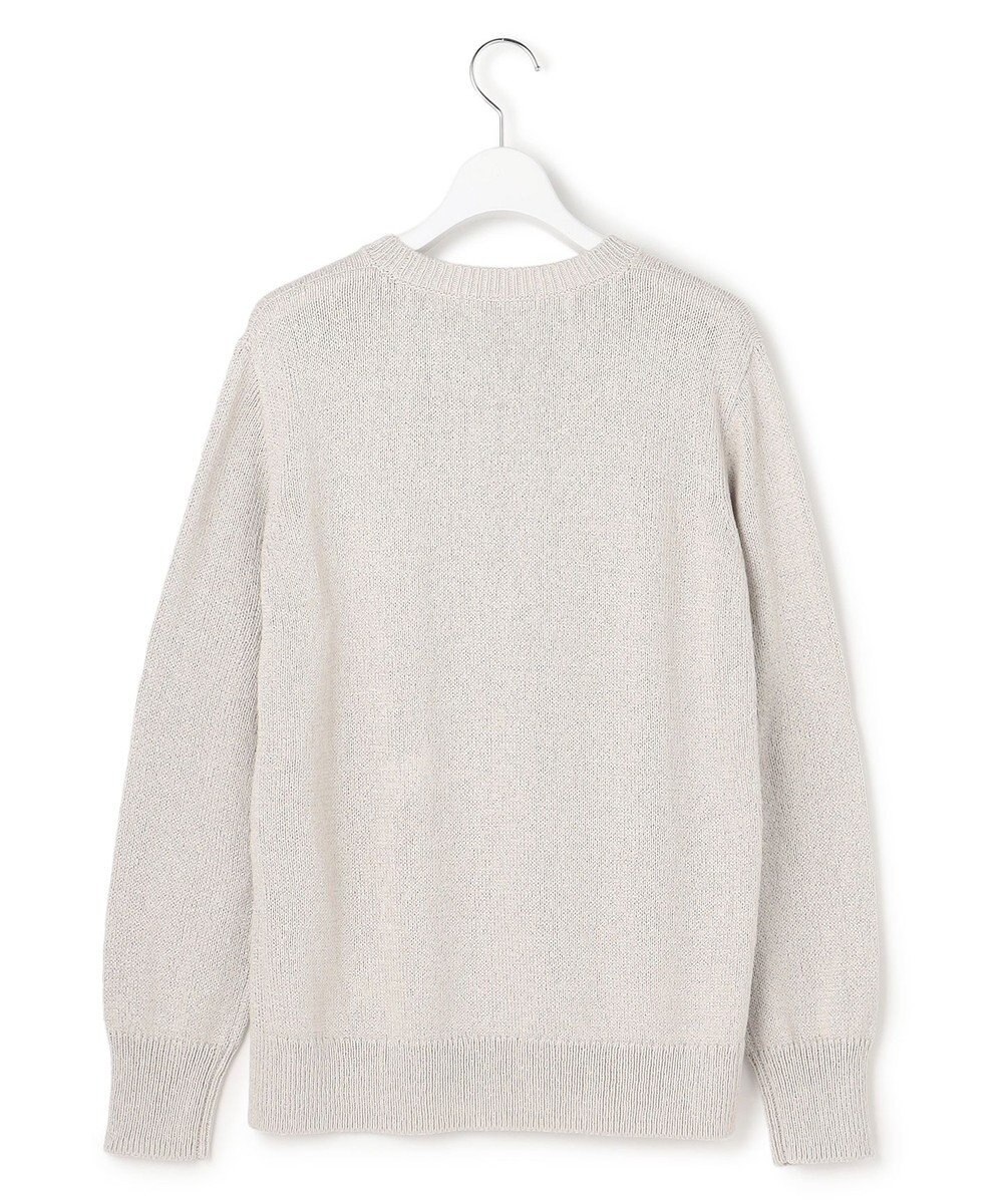 ICB L 【先行予約】 グロッシーペーパーブレンド クルーネックプルオーバー 