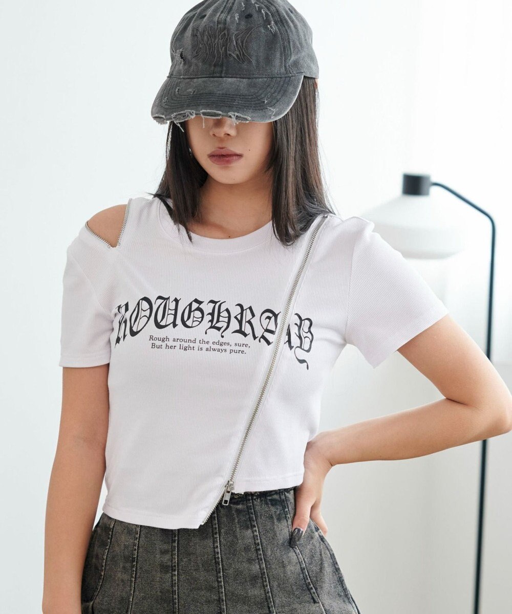 WEGO ZIPデザイングラフィックちびT 