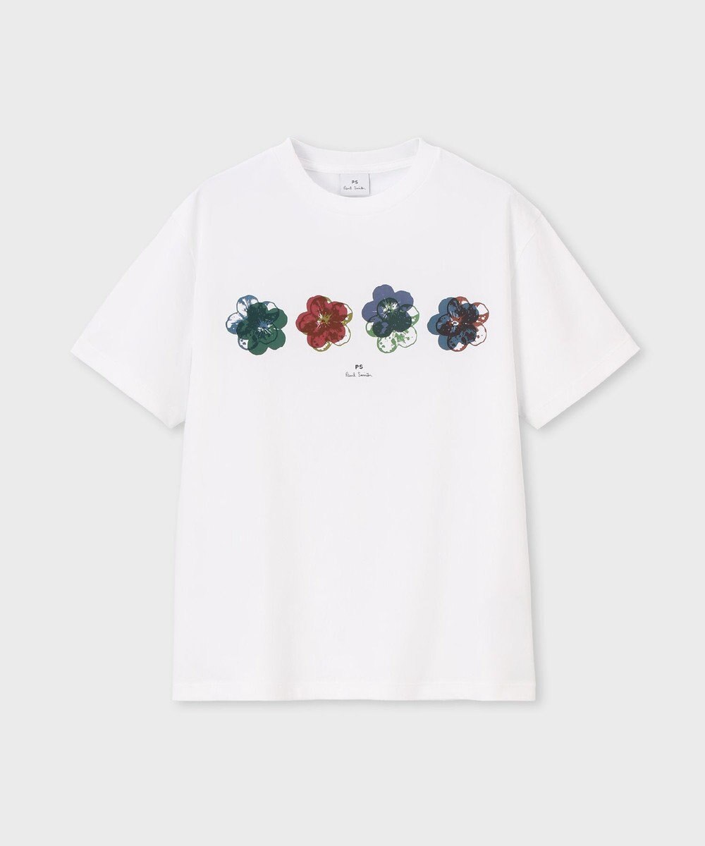 Paul Smith フローラルプリント 半袖Tシャツ 