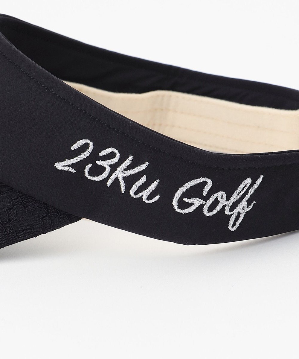 23区GOLF レース使いが上品！【WOMEN】バイザー 