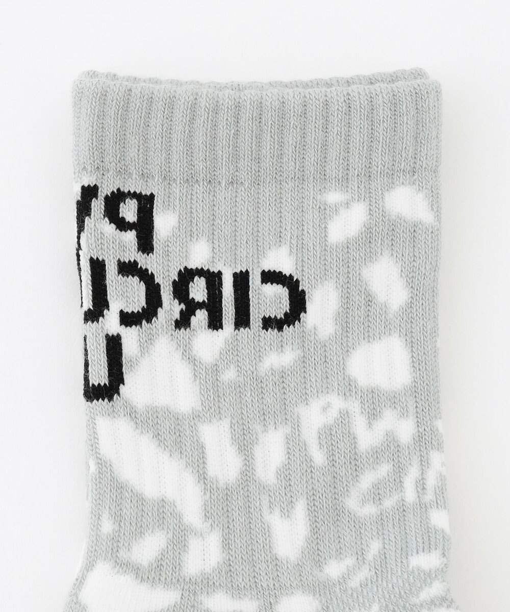 PW CIRCULUS 【MEN】【土踏まずをサポート】ロゴ ミドルソックス 