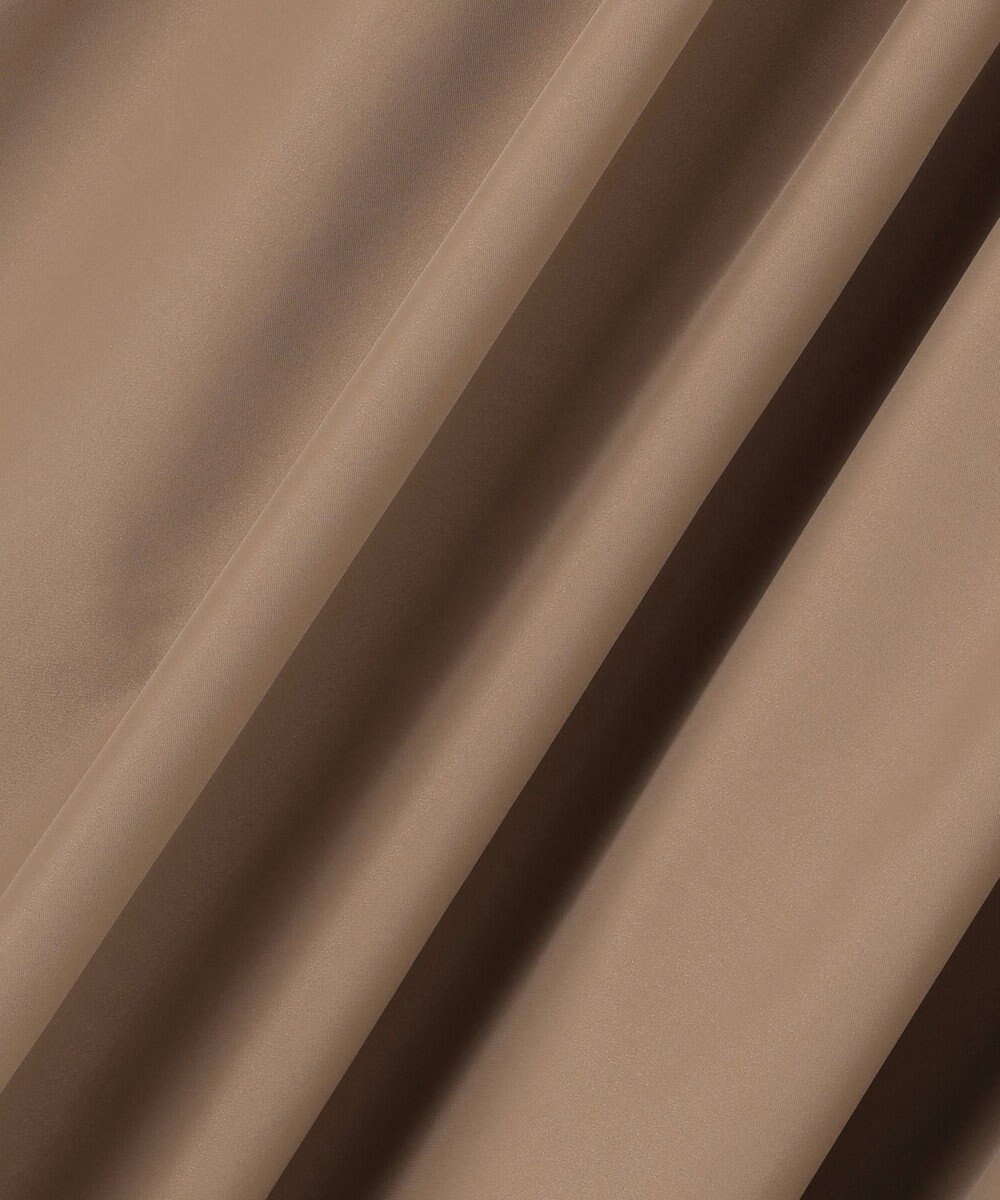 23区 【撥水加工/洗える】ブライトタフタ タック スカート 