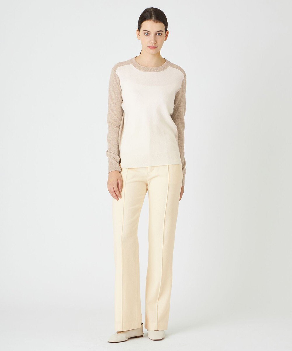 BEIGE， 【WEB限定・S-size】ROGAN / クルーネックニット 