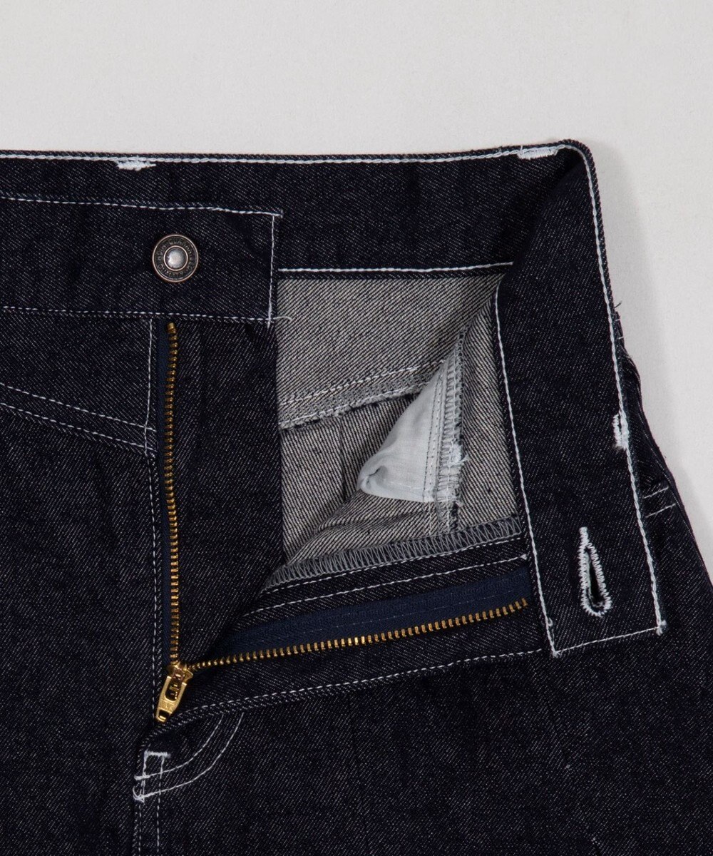 WEGO デニムプリーツミニスカート 