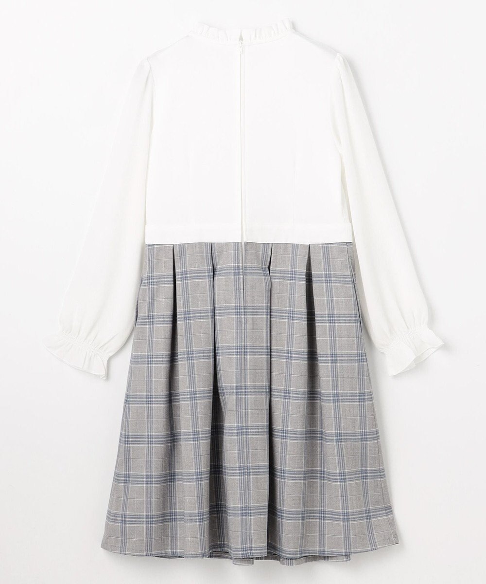 組曲 KIDS 【150-170㎝】 チェックワンピース＆T/Rジャケットセット 