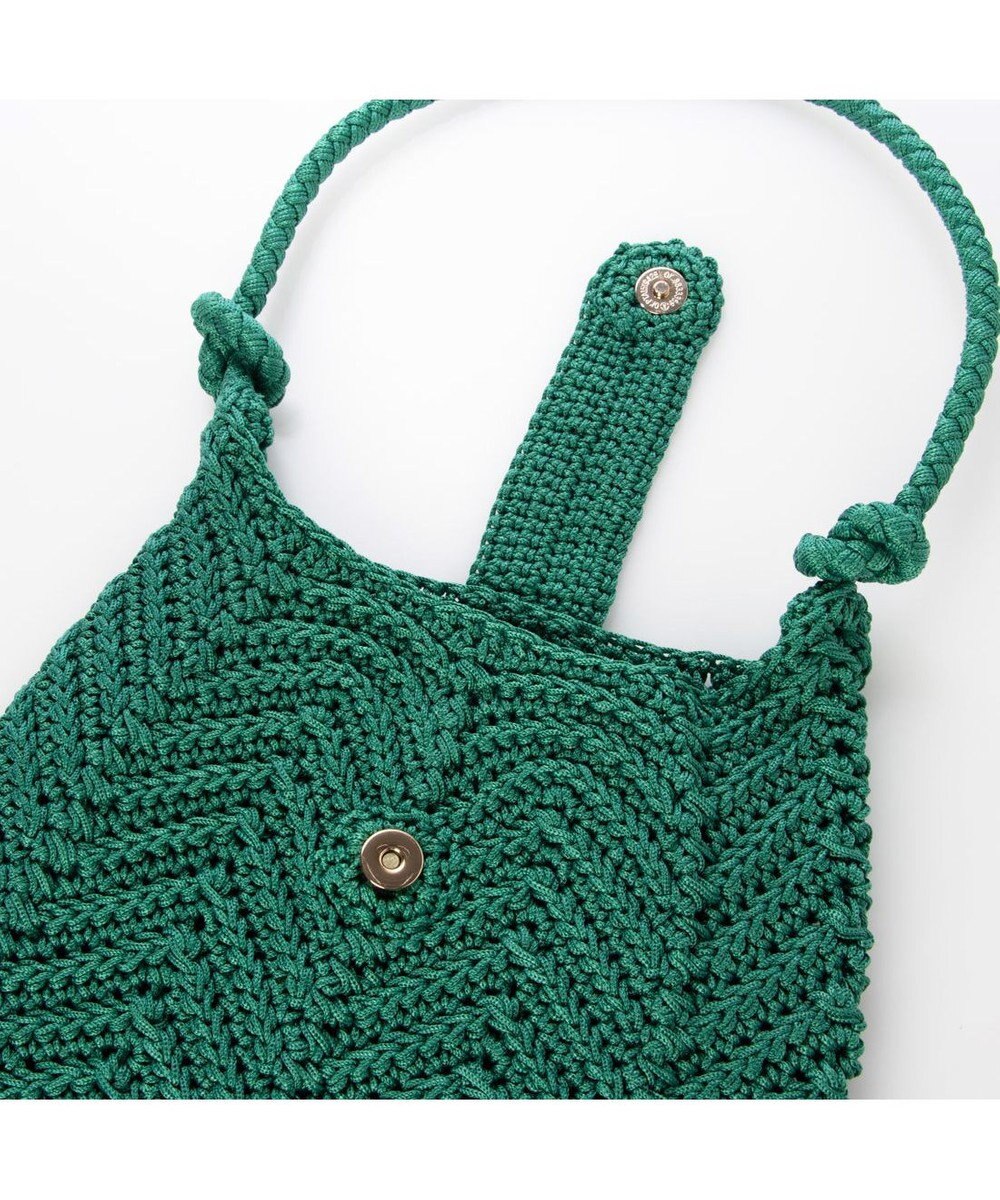 UNBILLION カシュカシュ cachecache / 山波編みトート カゴバッグ 