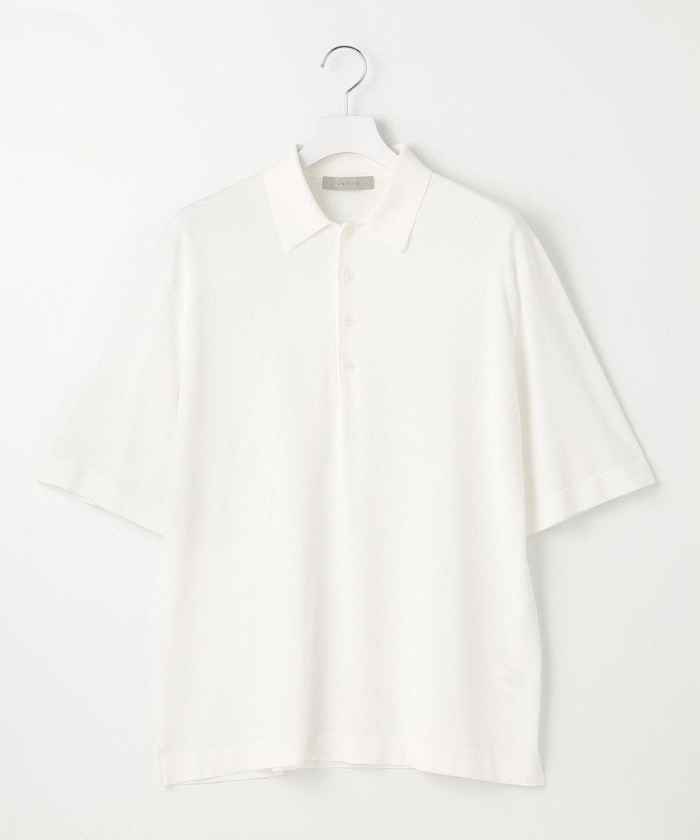 UNFILO MENS 【抗菌防臭】イージーケア ライトニットポロ [23年春夏商品] 